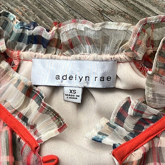 Adelyn Rae Anthropologie adorable plaid romper XS - Picture 5 of 10